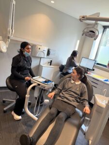 Alice for treatment at one two three dental
